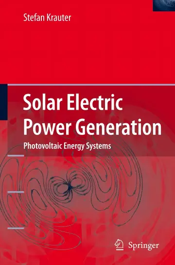 Cover of Solar Electric Power Generation - Photovoltaic Energy Systems