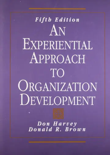 Cover of An Experiential Approach to Organization Development