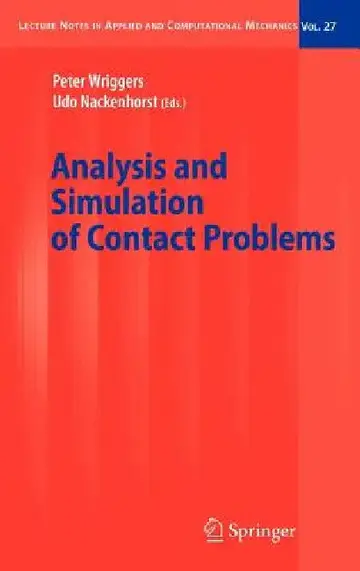 Cover of Analysis and Simulation of Contact Problems