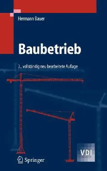 Cover of Baubetrieb
