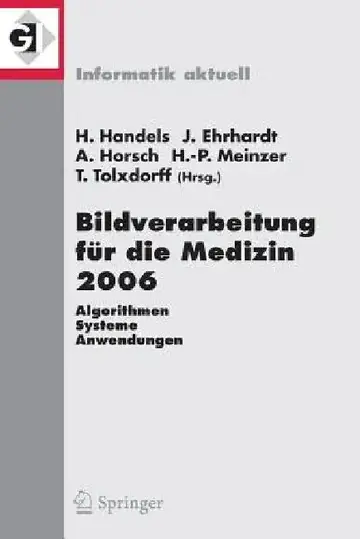 Cover of Bildverarbeitung Für Die Medizin 2006