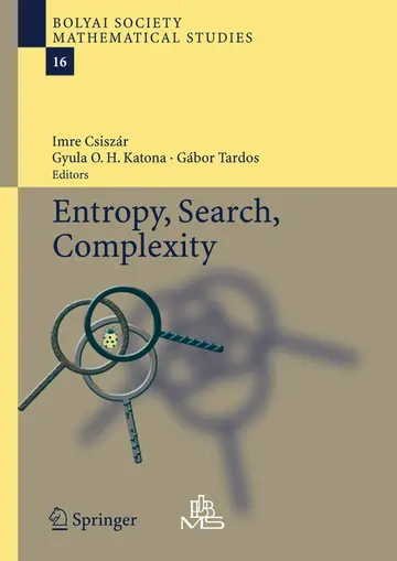 Cover of Entropy, Search, Complexity