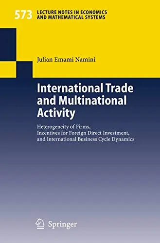 Cover of International Trade and Multinational Activity