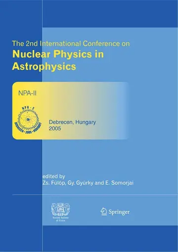 Cover of 2nd International Conference on Nuclear Physics in Astrophysics