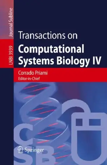 Cover of Transactions on Computational Systems Biology IV