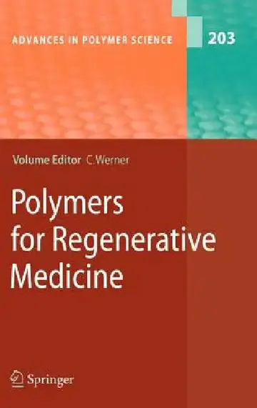 Cover of Polymers for Regenerative Medicine