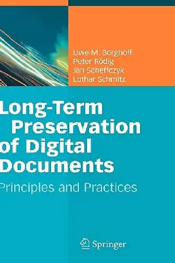 Cover of Long-Term Preservation of Digital Documents