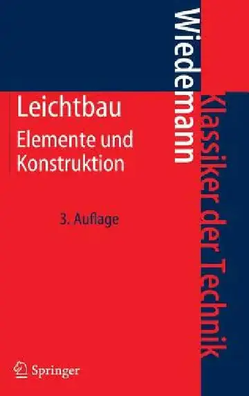 Cover of Leichtbau