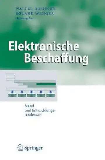 Cover of Elektronische Beschaffung