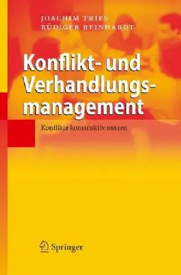Cover of Konflikt- Und Verhandlungsmanagement