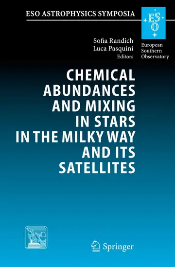 Cover of Chemical Abundances and Mixing in Stars in the Milky Way and its Satellites