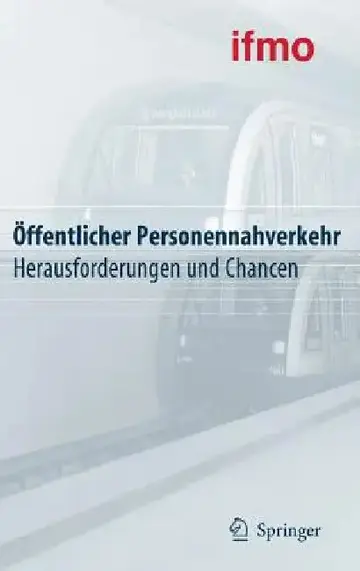 Cover of Öffentlicher Personennahverkehr