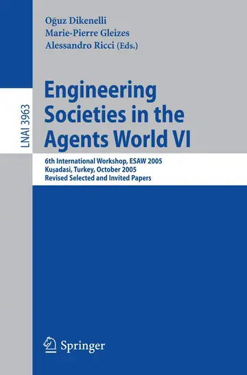 Cover of Engineering Societies in the Agents World VI