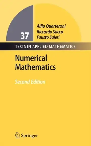 Cover of Numerical Mathematics