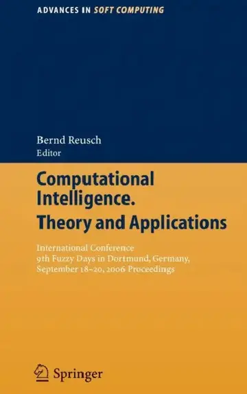 Cover of Computational Intelligence, Theory and Applications