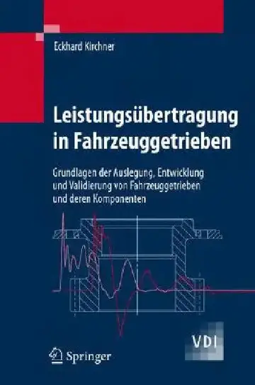 Cover of Leistungsübertragung in Fahrzeuggetrieben