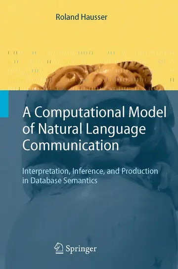 Cover of A Computational Model of Natural Language Communication