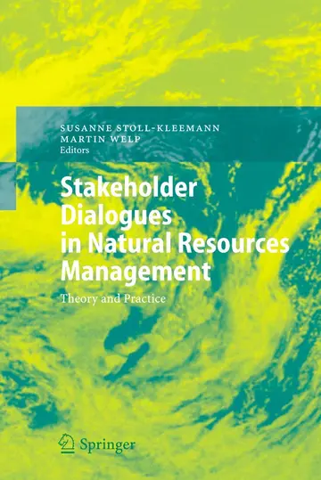 Cover of Stakeholder Dialogues in Natural Resources Management