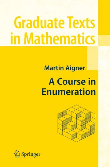 Cover of A Course in Enumeration