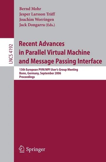 Cover of Recent Advances in Parallel Virtual Machine and Message Passing Interface