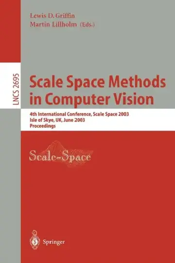Cover of Scale Space Methods in Computer Vision