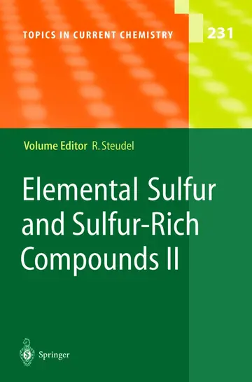 Cover of Elemental Sulfur and Sulfur-Rich Comounds II