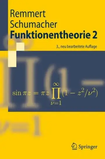 Cover of Funktionentheorie 2