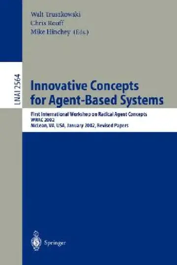 Cover of Innovative Concepts for Agent-Based Systems