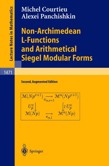 Cover of Non-Archimedean L-Functions and Arithmetical Siegel Modular Forms