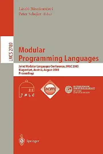 Cover of Modular Programming Languages