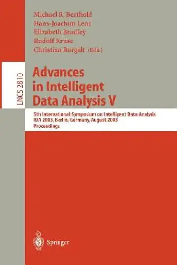 Cover of Advances in Intelligent Data Analysis V