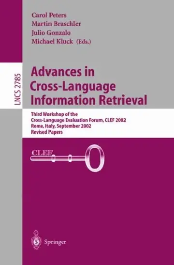 Cover of Advances in Cross-Language Information Retrieval