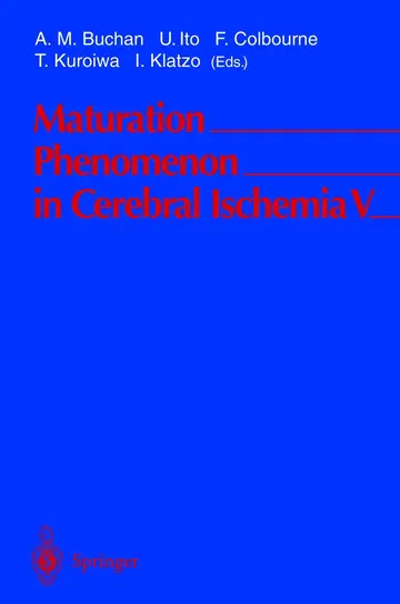 Cover of Maturation Phenomenon in Cerebral Ischemia V