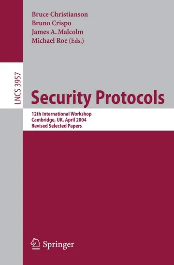 Cover of Security Protocols