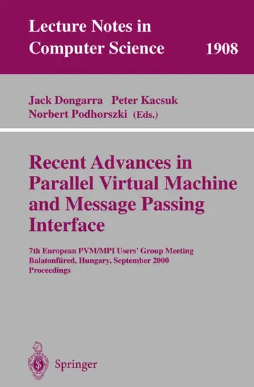 Cover of Recent Advances in Parallel Virtual Machine and Message Passing Interface