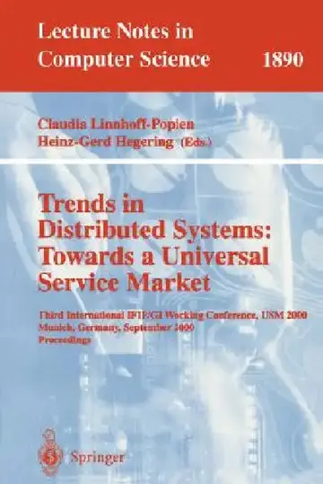 Cover of Trends in Distributed Systems