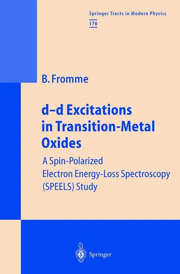 Cover of d-d Excitations in Transition-Metal Oxides