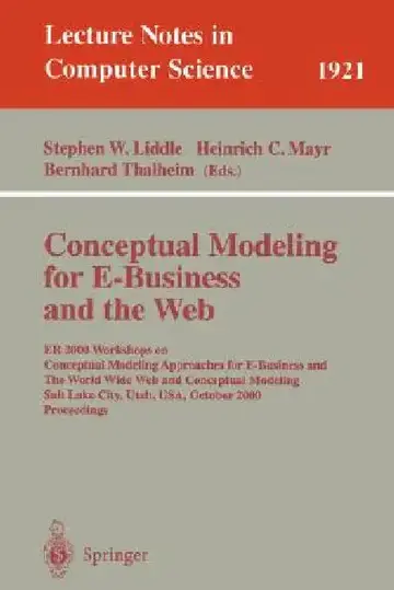 Cover of Conceptual Modeling for E-Business and the Web