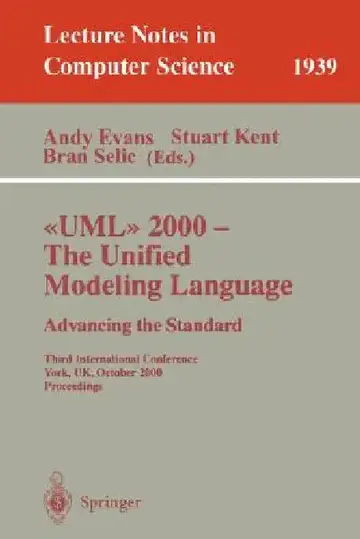Cover of UML 2000 - The Unified Modeling Language