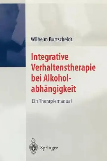 Cover of Integrative Verhaltenstherapie Bei Alkoholabhängigkeit