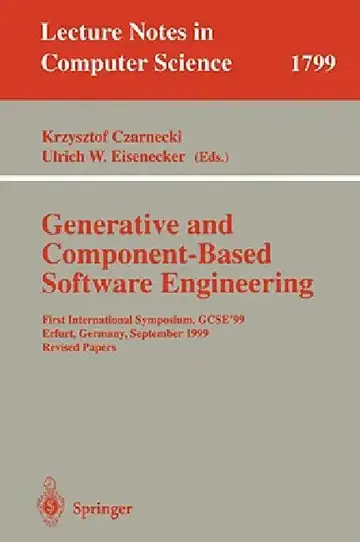 Cover of Generative and Component-Based Software Engineering