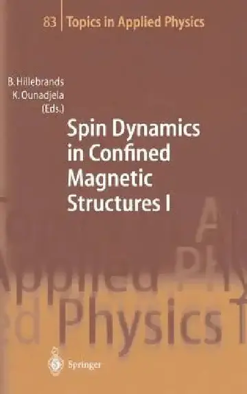 Cover of Spin Dynamics in Confined Magnetic Structures I