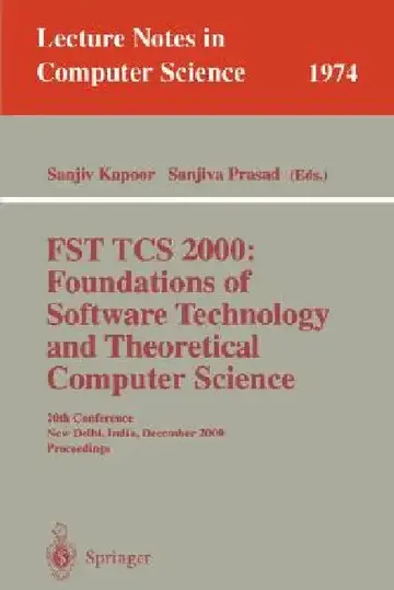 Cover of Fst Tcs 2000