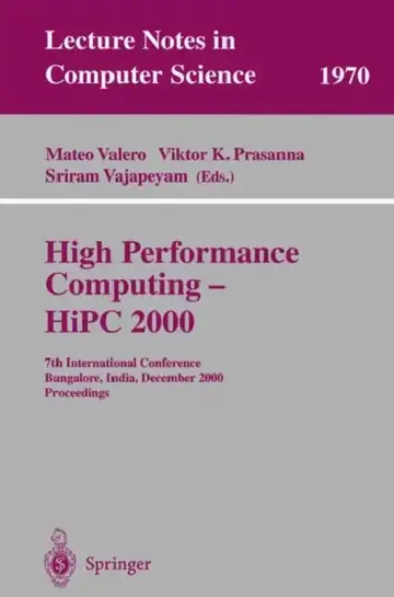Cover of High Performance Computing - HIPC 2000