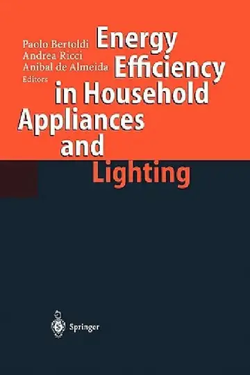 Cover of Energy Efficiency in Househould Appliances and Lighting