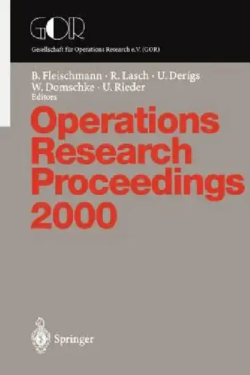 Cover of Operations Research Proceedings