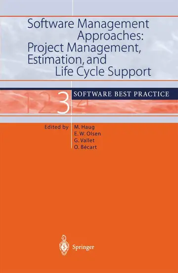 Cover of Software Management Approaches