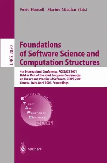 Cover of Foundations of Software Science and Computation Structures