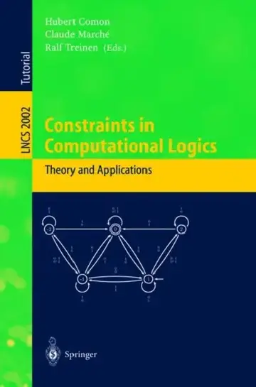 Cover of Constraints in Computational Logics