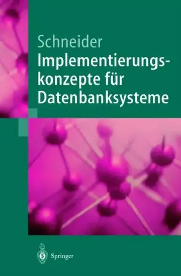 Cover of Implementierungskonzepte Für Datenbanksysteme